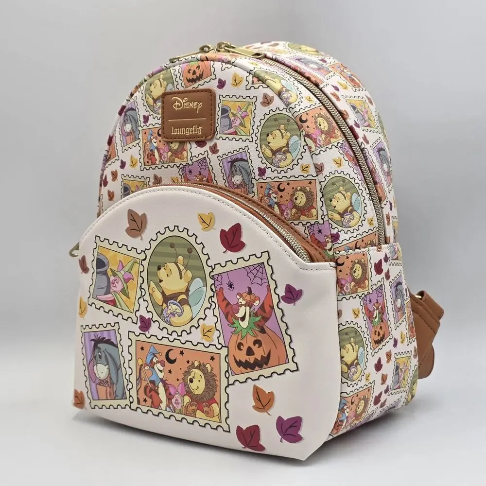 Loungefly Disney Winnie The Pooh Halloween Stamp Mini Backpack New